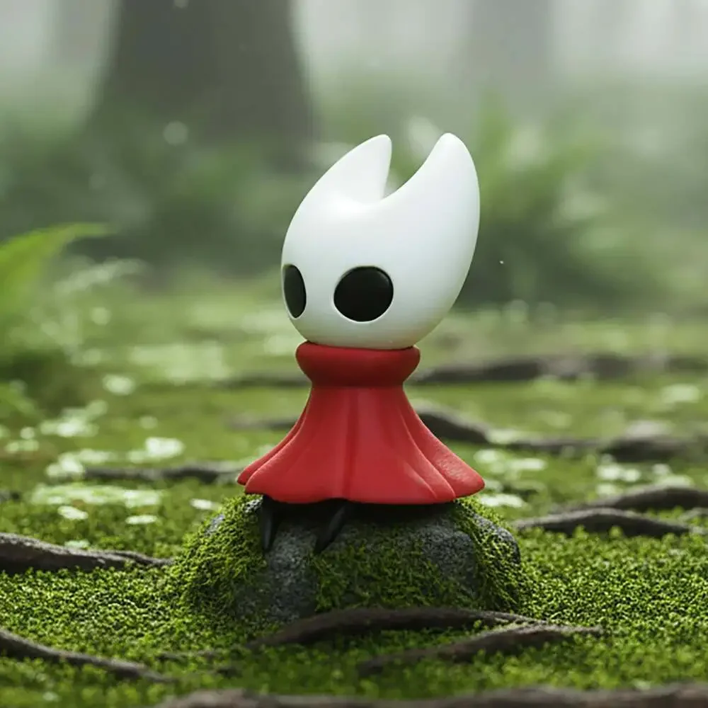 Hollow Knight Chibi Sitting Hornet 3D Printed Figure｜Desk Companion Ornament